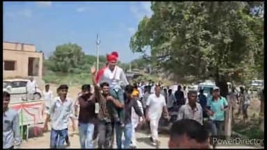 सांजू पहुंचे विधायक विजयपाल मिर्धा ने विकास कार्यों का किया लोकार्पण, ग्रामीणों ने किया स्वागत