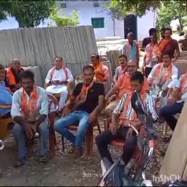 कलेर: सूर्य मंदिर कलेर के प्रांगण में BJP कलेर मंडल कार्यकारिणी की बैठक हुई आयोजित