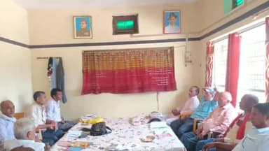 दरौंधा: साधपुर में भाजपा माले का प्रखंड कमेटी का हुआ बैठक