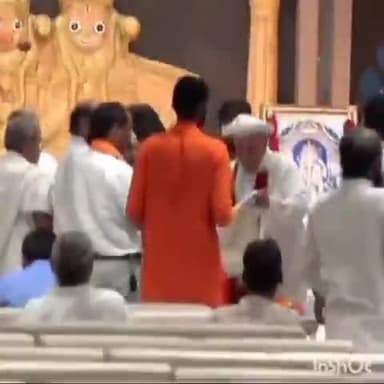 મણિનગર: જગન્નાથ મ઼દિર ખાતે સંતોની મળી બેઠક,જગન્નાથ મંદિરના દિલિપદાસજીને ગુજરાત પ્રાંતના અખીલ ભારતીય સંત સમીતીના પ્રમુખ બનાવાયા