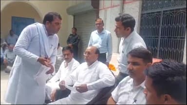 रेवाड़ी: कांग्रेस की गुटबाजी पर सहकारिता मंत्री डॉक्टर बनवारी लाल बोले- कांग्रेसियों में फूट इतनी की फोड़ रहे एक दूसरे के सिर