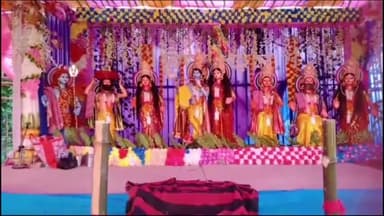 हरलाखी: बिरता टोल में तीन दिवसीय श्रीकृष्ण जन्माष्टमी पूजा व मेले की की गई शुरुआत