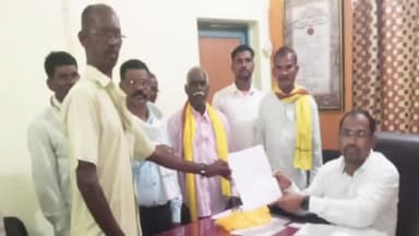 चामोर्शी: बामनपेठच्या ग्रामसेवकावर कारवाई करण्यासाठी मुख्य कार्यकारी अधिकारी व जिल्हाधिकाऱ्यांना ग्रामस्थांचे निवेदन