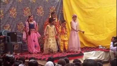 पुन्हाना: पुन्हाना में धूमधाम से मना जन्माष्टमी का पर्व बाल गोपाल बने स्कूली बच्चों ने मोहा मन,हर जगह दिखा राधा कृष्ण का स्वरूप