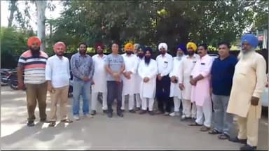 ਤਰਨਤਾਰਨ: ਗਾਂਧੀ ਪਾਰਕ ਵਿਖੇ ਪ੍ਰੋਪਰਟੀ ਡੀਲਰਾਂ ਨੇ ਆਪਣੀ ਮੁਸ਼ਕਲਾਂ ਨੂੰ ਲੈਕੇ ਕੀਤੀ ਆਪ ਆਗੂਆਂ ਨਾਲ ਮੀਟਿੰਗ