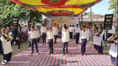 पिपलोदा: मध्यप्रदेश मे पहली बार ग्राम अम्बा योग यात्रा का हुआ शुभारम्भ, योग प्रदेशउपाध्यक्ष बैरागी ने कहा समरसता