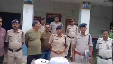 सिमरिया: सिमरिया पुलिस ने एक आरोपी को अवैध गांजा लिए किया गिरफ्तार
