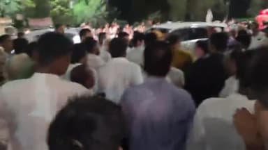 प्रयागराज: कांग्रेस की पदयात्रा के समापन स्थल के पास पार्टी के दो नेताओं का हंगामा, नेता ने दूसरे नेता पर  लगाया गंभीर आरोप
