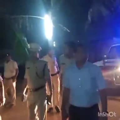 कलेर: मेंहंदिया स्थित बालाजी वेंकटेश्वर धाम मंदिर पहुंचे पुलिस अधीक्षक, विधि व्यवस्था का लिया जायजा