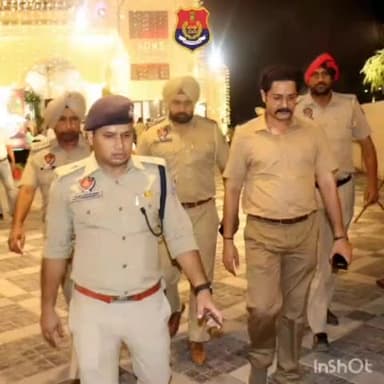 ਪਟਿਆਲਾ: ਸ਼੍ਰੀ ਜਨਮ ਅਸ਼ਟਮੀ ਦੇ ਸ਼ੁੱਭ ਮੌਕੇ 'ਤੇ ਐਸ ਐਸ ਪੀ ਪਟਿਆਲਾ ਨੇ ਸ਼ਹਿਰ ਵਿਖੇ ਮੰਦਿਰਾਂ ਦੀ ਸੁਰੱਖਿਆ ਦਾ ਲਿਆ ਜਾਇਜ਼ਾ