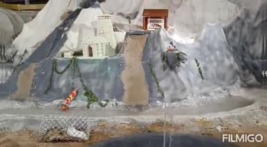 नोखा: शहर में श्रीकृष्ण जन्माष्टमी पर सजी झांकियां