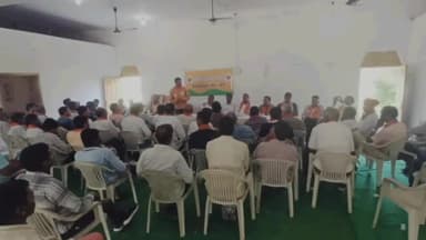 गंगरार: परिवर्तन यात्रा को लेकर गंगरार मे हुई भाजपा कि बैठक, सभी मंडल पर प्रभारी नियुक्त किये।