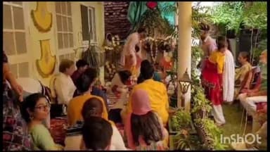 नरेन्द्रनगर: श्री कृष्णा सीरियल में 'कृष्ण' की भूमिका निभाने वाले कलाकार सर्वदमन बनर्जी ने पशुलोक में मनाई कृष्ण जन्माष्टमी