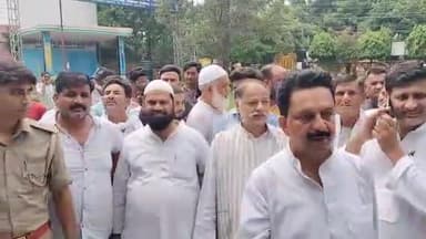 मुरादाबाद: भारत जोड़ो यात्रा का एक साल हुआ पूरा, अंबेडकर पार्क से गांधी मूर्ति तक कांग्रेसियों ने निकाली भारत जोड़ो यात्रा