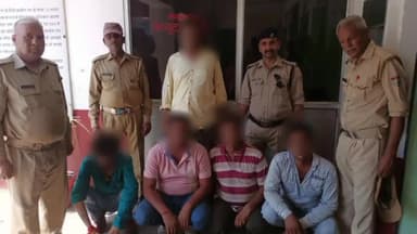 हरिद्वार: शांति व्यवस्था भंग करने के आरोप में ज्वालापुर कोतवाली क्षेत्र से पुलिस ने पांच अभियुक्तों को किया गिरफ्तार