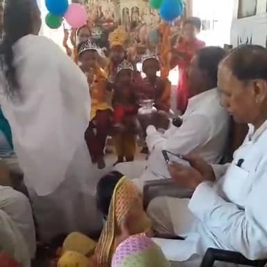 मोतिहारी: पाठक पट्टी स्थित प्रजा पिता ब्रह्माकुमारी ईश्वरीय विश्वविद्यालय में धूमधाम से मनाई गई कृष्ण जन्माष्टमी