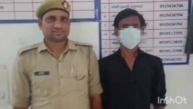 गाज़ियाबाद: इंदिरापुरम से पुलिस ने चेकिंग के दौरान एक शातिर अभियुक्त को किया गिरफ्तार