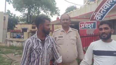 हाथरस: मोहल्ला श्रीनगर में ससुराल आकर ऊधम मचाने वाले व पत्थरवाली रोड पर शराब पीकर उत्पाद मचाने वाले अभियुक्त को पुलिस ने पकड़ा