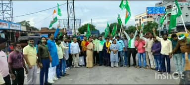 जरीडीह: जैनामोड मे निकाला गया विजय जूलूस