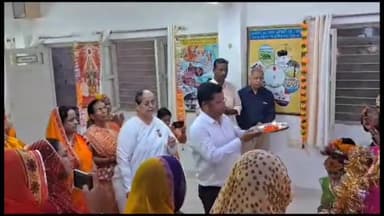 बाली: फालना स्थित ब्रह्माकुमारी ईश्‍वरीय विश्‍वविद्यालय में कृष्ण जन्माष्टमी पर कार्यक्रम का हुआ आयोजन