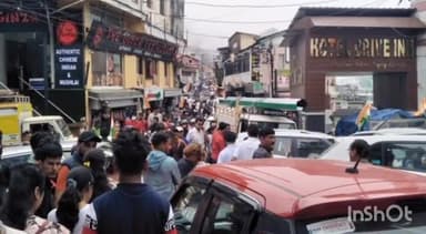 देहरादून: मसूरी में लगा घंटों जाम, रेंगते रहे वाहन