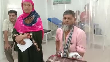 मुरादाबाद: थाना छजलेट क्षेत्र में छोटा हाथी की चपेट में आकर मजदूर गंभीर रूप से हुआ घायल, पुलिस ने जिला अस्पताल में करवाया भर्ती