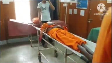 शिकोहाबाद: नेशनल हाइवे बाला जी के पास सड़क पर करते साधू को मारी अज्ञात वाहन ने टक्कर साधू घायल हॉस्पिटल में