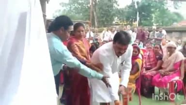 जगदलपुर: विजय वार्ड में सामुदायिक भवन के निर्माण के लिए विधायक रेखचन्द जैन ने किया भूमि पूजन