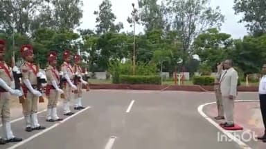 बेमेतरा: बेमेतरा सर्किट हाउस में छत्तीसगढ़ हाईकोर्ट के मुख्य न्यायाधीश गौतम भादुड़ी को बेमेतरा पुलिस ने दिया गॉड ऑफ ऑनर