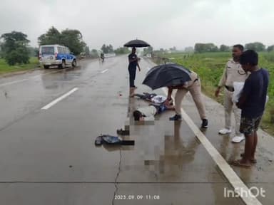 बतौली: राष्ट्रीय राजमार्ग-43 पर मंगारी के पास सड़क दुर्घटना में एक युवक और एक नाबालिग किशोर की हुई मौत