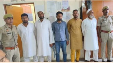 हसनपुर: थाना सैद नगली पुलिस ने पांच वांछित आरोपियों को किया गिरफ्तार, किया न्यायालय के समक्ष पेश