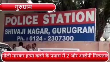 गुरुग्राम: शक्ति नगर में आपसी रंजिश में शख्स को गोली मारने के मामले में पुलिस ने 2 ओर आरोपियों को किया गिरफ्तार