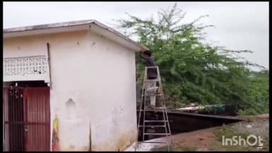 हनुमान मंदिर परिसर बना नगर परिषद पलेरा का कचरा घर, बजरंग दल ने 8 दिन पहले सीएमओ को दिया आवेदन, आज तक नहीं हुई साफ सफाई