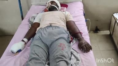 लाडपुरा: बारां मांगरोल मार्ग पर सड़क हादसे में युवक गंभीर रूप से घायल