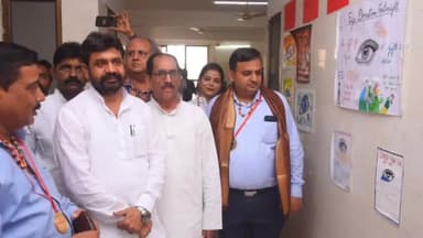 वाराणसी में नेत्रदान जागरूकता अभियान कार्यक्रम का हुआ आयोजन,मंत्री दया शंकर मिश्र हुए शामिल