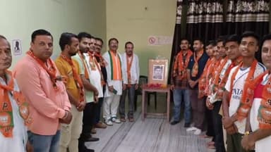 गंगानगर: भाजपा अल्पसंख्यक मोर्चा के कार्यकर्ताओं ने श्रीगंगानगर में मनाया वीर अब्दुल हमीद का शहादत दिवस