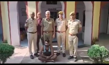 थानागाजी: लंबे समय से चोरी, डकैती व लूट के मामले में फरार आरोपी को विराट नगर पुलिस ने किया गिरफ्तार