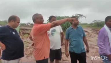 धौलपुर: ओवरफ्लो हुआ छीतरिया ताल, कई कॉलोनियों में भरा पानीहालातों का जायजा लेने पहुंचे नगर परिषद के अधिकारी