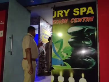 नोखा: नागौर रोड पर मसाज सेंटर पर पुलिस ने मारा छापा, खाली हाथ लौटी पुलिस