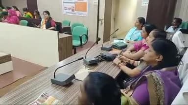 होशंगाबाद नगर: नगर पालिका अध्यक्ष व पार्षद द्वारा नर्मदापुरम शहर में मुख्यमंत्री का देखा गया लाइव प्रसारण कार्यक्रम, काफी लोग रहे मौजूद