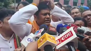 কলকাতা: শিক্ষামন্ত্রী রুচিহীনের মত মন্তব্য করছেন, রাজ্যপালকে আক্রমণের প্রসঙ্গে মন্তব্য BJP রাজ্য সভাপতি সুকান্ত মজুমদারের