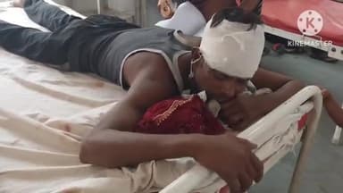 धौलपुर: रेलवे स्टेशन के पास ट्रेन से गिरकर युवक गंभीर रूप से हुआ घायल