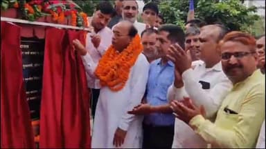 रेवाड़ी: सहकारिता मंत्री डॉ. बनवारी लाल ने बावल शहर में कई विकास कार्यों का किया उद्घाटन व शिलान्यास