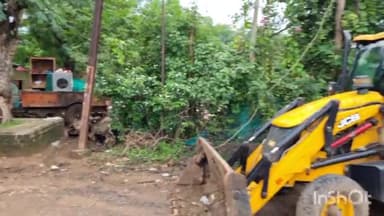 होशंगाबाद नगर: नर्मदापुरम नगर पालिका परिषद ने पहाड़िया के पास रह रहे लोगों को हटाया, खोजनपुर में किया शिफ्ट