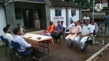 बटियागढ़: बटियागढ़ थाना परिसर में शांति समिति की बैठक हुई संपन्न,बड़ी संख्या में ग्राम से वरिष्ठ लोग रहे मौजूद