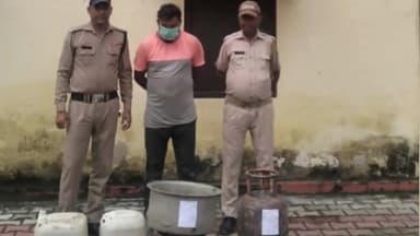 हरिद्वार: ग्राम सहदेवपुर के खेतों में नाले के किनारे कच्ची शराब बना रहे अभियुक्त को थाना पथरी पुलिस ने किया गिरफ्तार