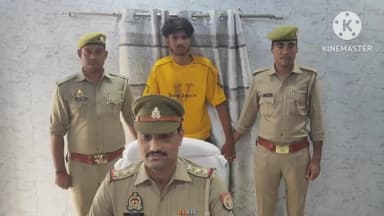 शिकोहाबाद: हथियार के साथ वीडियो वायरल मामले में सुभाष तिराहा से पुलिस ने एक युवक को तमंचा व कारतूस के साथ किया गिरफ्तार