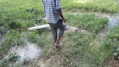 मकरंद पुर रोशन सिंह में खेत पर रखा पंपिंग सेट चोरी पुलिस को दी तहरीर