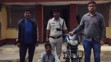 पिपलोदा: सुखेड़ा चौकी पुलिस ने राजस्थान के चकुंडा से बाइक चोर को किया गिरफ्तार