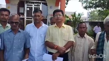 बेमेतरा: कलेक्ट्रेट पहुंचे साजा विधानसभा क्षेत्र के विभिन्न गांव के किसानों ने कलेक्टर को सौंपा ज्ञापन, फसल क्षतिपूर्ति की मांग